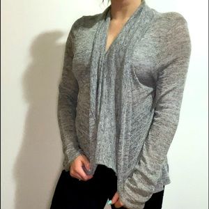 Grey cardigan